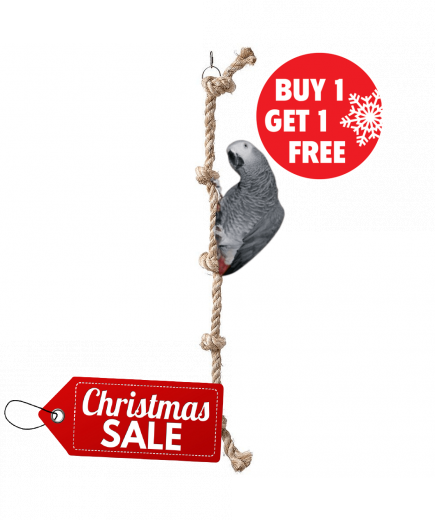 85cm Sisal Tarzan Climbing Rope Parrot Toy - Large - BOGOF 85cm Sisal Tarzan Climbing Rope Parrot Toy - Large - BOGOF